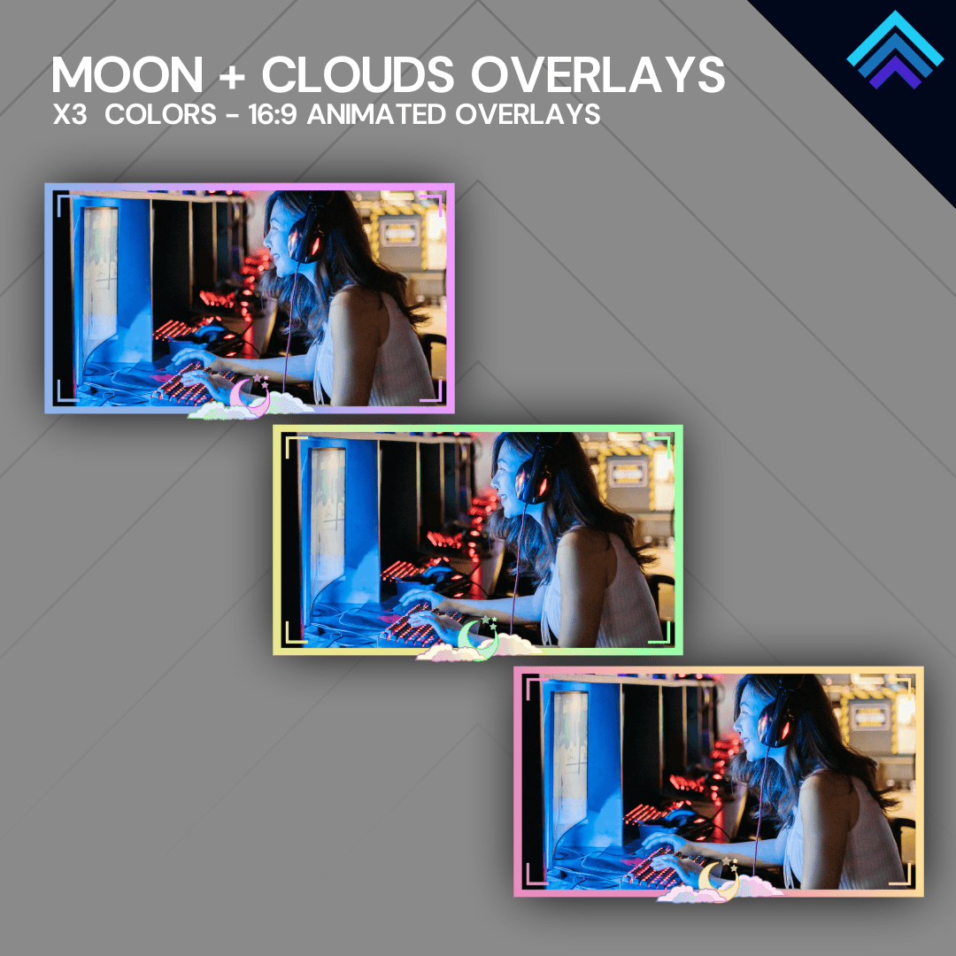 Kawaii Animated Webcam Borders by Dizzy Designs
