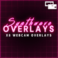Synthwave Webcam Borders by Dizzy Designs