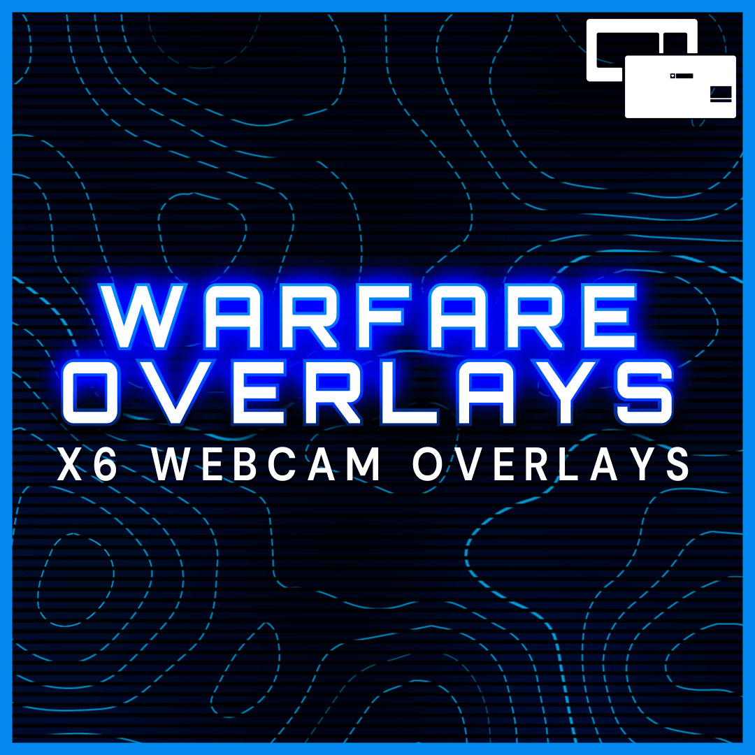Warfare Webcam Borders by Dizzy Designs