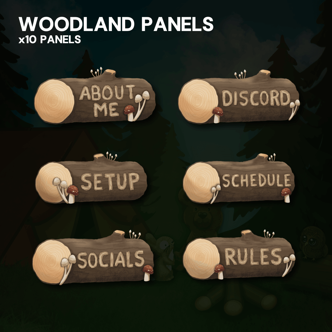 Calm Forest Overlay Pack by TR1CHcreates
